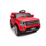 Elektrické autíčko - Land Rover Discovery - nelakované - červené